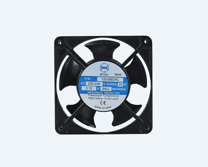 AC散热风扇12038 220V滚珠导线